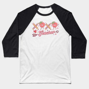 Teacher Valentine T Shirt Valentine T shirt For Women Baseball T-Shirt